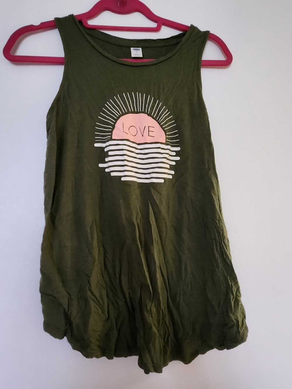 Green Sunrise Tank